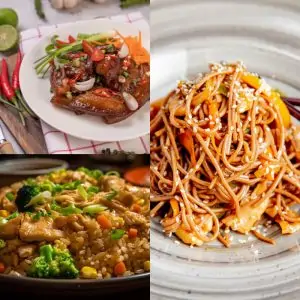 Chilli Fish(2pc)+kimchi