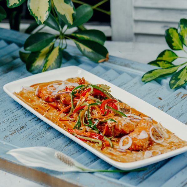 Schezwan Fish (8pcs)