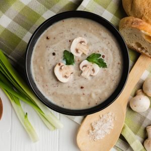 Veg Mushroom Soup